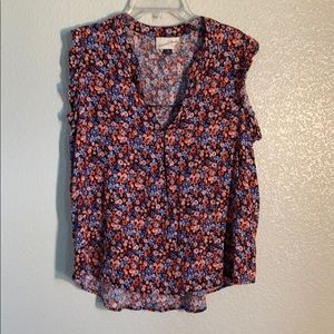 Floral Tank Blouse